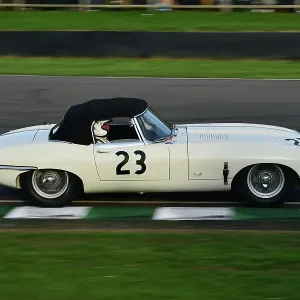 CM34 0785 Gary Pearson, Karun Chandhok, Jaguar E-Type CM34 0785 Gary Pearson, Karun Chandhok, Jaguar E-Type