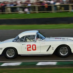 CM34 0854 Peter James, Alan Letts, Chevrolet Corvette C1 CM34 0854 Peter James, Alan Letts, Chevrolet Corvette C1