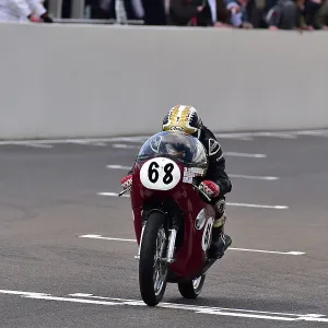 CM34 4671 Michael Russell, Norton Manx Commando