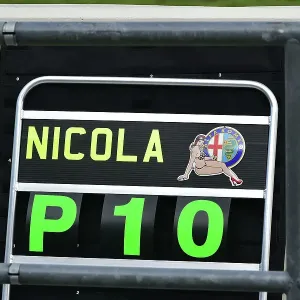 CM34 5629 Nicola Alfa Romeo Pit Board