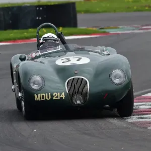 CM34 6638 Nigel Webb, John Young, Jaguar C-Type CM34 6638 Nigel Webb, John Young, Jaguar C-Type