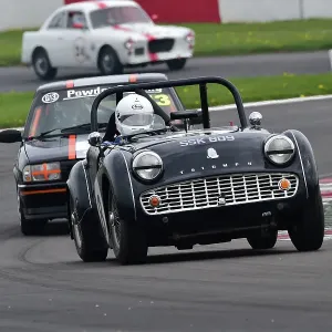 CM34 6741 Geoff Turral, Triumph TR3A