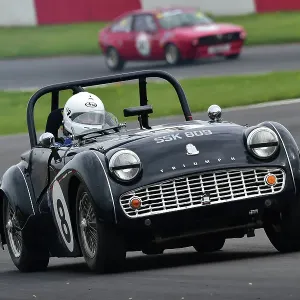 CM34 6768 Geoff Turral, Triumph TR3A