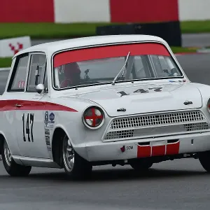 CM34 6975 Neil Brown, Richard Dutton, Lotus Ford Cortina Mk1 CM34 6975 Neil Brown, Richard Dutton, Lotus Ford Cortina Mk1