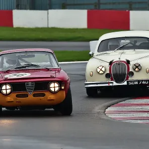CM34 6985 David Alexander, Richard Fores, Alfa Romeo Giulia Sprint GT, Simon Lewis, Guy Connew, Jaguar Mk1 CM34 6985 David Alexander, Richard Fores, Alfa Romeo Giulia Sprint GT, Simon Lewis, Guy Connew, Jaguar Mk1