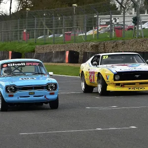 CM35 2798 Mark Lucock, Ford Escort Mk1 RS2000, Martin Reynolds, Ford Mustang Mach 1 CM35 2798 Mark Lucock, Ford Escort Mk1 RS2000, Martin Reynolds, Ford Mustang Mach 1