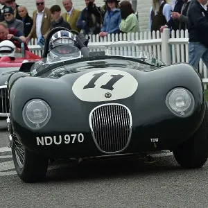 CM35 4678 Frederic Wakeman, Jaguar C-Type CM35 4678 Frederic Wakeman, Jaguar C-Type