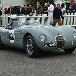CM35 4696 Chris Keith-Lucas, Jaguar C-Type CM35 4696 Chris Keith-Lucas, Jaguar C-Type