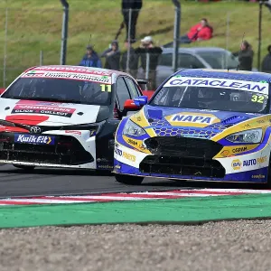 CM35 5245 Daniel Rowbottom, Ford Focus ST, NAPA Racing UK, Andrew Watson, Toyota Corolla GR Sport, Toyota Gazoo Racing CM35 5245 Daniel Rowbottom, Ford Focus ST, NAPA Racing UK, Andrew Watson, Toyota Corolla GR Sport, Toyota Gazoo Racing