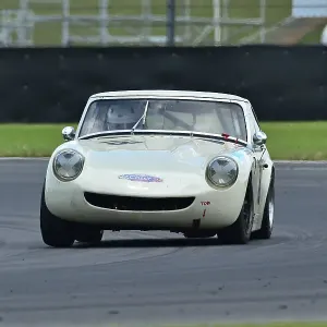 Print of CM35 8672 Austin Healey Sprite at Silverstone