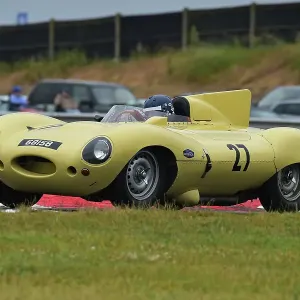 CM35 9371 Andy Middlehurst, Jonathan Bailey, Jaguar D type CM35 9371 Andy Middlehurst, Jonathan Bailey, Jaguar D type