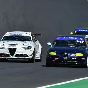 CM36 0863 Paul Walker, Alfa Romeo 147, Barry McMahon, Alfa Romeo Giulia Quadrifoglio CM36 0863 Paul Walker, Alfa Romeo 147, Barry McMahon, Alfa Romeo Giulia Quadrifoglio