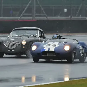CM36_1480 John Spiers, Nigel Greensall, Jaguar Liister Costin, Mike Thorne, Sarah Bennett-Baggs, Austin Healey 100M.jpg