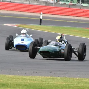 Silverstone Classic 2014 Print of Lotus 24 and Lola Mk3 Silverstone Classic 2014 Print of Lotus 24 and Lola Mk3