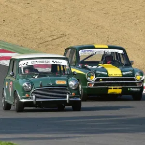 CM4 7433 Roger Ebdon, Mini Cooper S, Roger Stanford, Ford Lotus Cortina CM4 7433 Roger Ebdon, Mini Cooper S, Roger Stanford, Ford Lotus Cortina