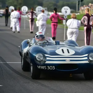 CM4 9636 Derek Bell, Jaguar D-Type, MWS 303 CM4 9636 Derek Bell, Jaguar D-Type, MWS 303