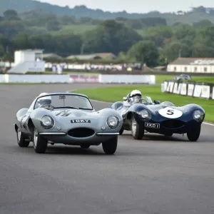 CM4 9664 Derek Hood, Jaguar XKSS, 1 OKY, Nick Mason, Jaguar D-Type, XKD 1 CM4 9664 Derek Hood, Jaguar XKSS, 1 OKY, Nick Mason, Jaguar D-Type, XKD 1
