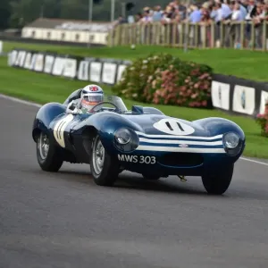 CM4 9671 Derek Bell, Jaguar D-Type, MWS 303 CM4 9671 Derek Bell, Jaguar D-Type, MWS 303