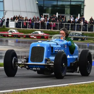 Print of a Frazer Nash, The Norris Special at Brooklands Motorsport Day Print of a Frazer Nash, The Norris Special at Brooklands Motorsport Day