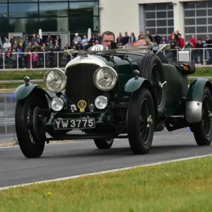 Print of a 1928 Bentley 4 Litre at Brooklands Motorsport Day Print of a 1928 Bentley 4 Litre at Brooklands Motorsport Day
