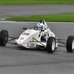 Wet Track Print of David McArthur's Van Diemen LA10 at Silverstone