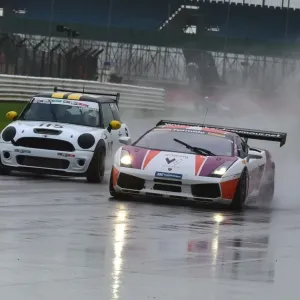 Wet Track Racing Print - Silverstone