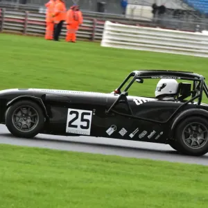 Silverstone Historic Racing Print CM5 7637 Oliver Bull Caterham CSR