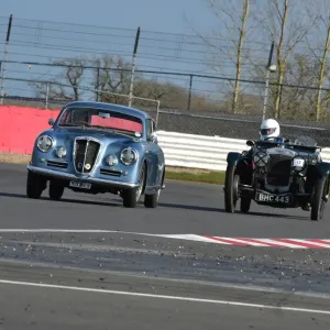 CM6 0783 Peter Harding, Lancia Aurelia B20 GT, Phillip Tillyard, Frazer Nash TT replica CM6 0783 Peter Harding, Lancia Aurelia B20 GT, Phillip Tillyard, Frazer Nash TT replica