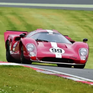 CM7 7476 Print - Paul Gibson in a Lola T70 Mk3B at Brands Hatch CM7 7476 Print - Paul Gibson in a Lola T70 Mk3B at Brands Hatch