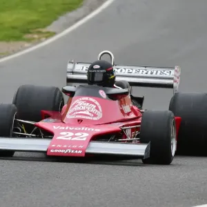 Print of Historic Formula One car CM7 7874 at Brands Hatch May 2015 Print of Historic Formula One car CM7 7874 at Brands Hatch May 2015