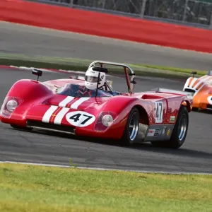 Silverstone Classic 2015 Print - Nick Pink and Scott Mansell in Lola T210 Silverstone Classic 2015 Print - Nick Pink and Scott Mansell in Lola T210
