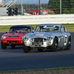 Silverstone Classic 2015 Print of Austin Healey 3000 Silverstone Classic 2015 Print of Austin Healey 3000