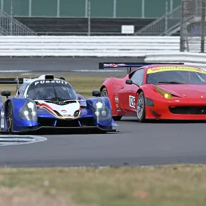 CZ4_0031 Andy Perry, Ben Clucas, Ligier LMP3, Colin Sowter, Jake Hill, Ferrari 458 GT3.jpg