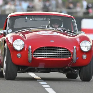 Goodwood Revival Print: Nigel Greensall, John Spiers in a Shelby Cobra 260 Goodwood Revival Print: Nigel Greensall, John Spiers in a Shelby Cobra 260