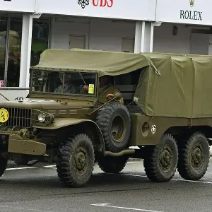 D-Day 80th Anniversary Parade Print - WC63 Dodge Military Vehicle D-Day 80th Anniversary Parade Print - WC63 Dodge Military Vehicle