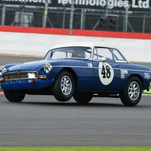 MG B Print, 2015 Silverstone Racing MG B Print, 2015 Silverstone Racing