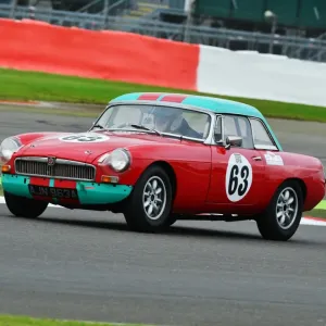 MG B Print, AMOC Racing Silverstone 2015 MG B Print, AMOC Racing Silverstone 2015