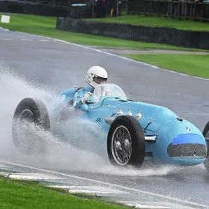 Print of a Talbot-Lago Type 26C racing car Print of a Talbot-Lago Type 26C racing car