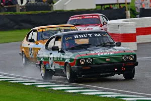 Race 2 (Heat 2) Cars With Engines With Capacity Above 2.8 Litres Prints: CJ10 0158 Ludovic Lindsay, Ford Capri III 3 litre S