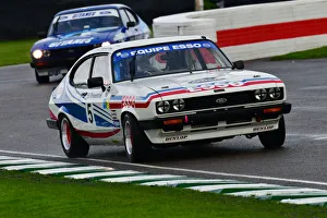 Race 2 (Heat 2) Cars With Engines With Capacity Above 2.8 Litres Prints: CJ10 0166 Shaun Hollamby, Ford Capri III 3 litre S