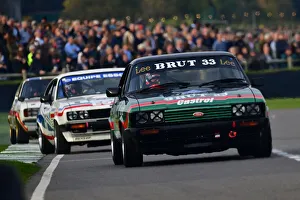 Race 2 (Heat 2) Cars With Engines With Capacity Above 2.8 Litres Prints: CJ10 0707 Ludovic Lindsay, Ford Capri III 3 litre S