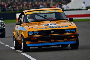 Race 2 (Heat 2) Cars With Engines With Capacity Above 2.8 Litres Prints: CJ10 0726 Graham Scarborough, Ford Capri III 3 litre S