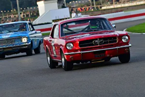 Pierpoint Cup Prints: CJ10 0791 Nick Naismith, Dario Franchitti, Ford Mustang