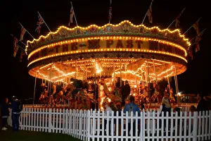 CJ10 0842 Gallopers at night CJ10 0842 Gallopers at night