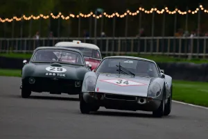 James Bellinger Prints: CJ10 0884 Olivier Blanpain, Porsche 904 Carrera GTS, James Bellinger, Morgan Plus 4 SLR