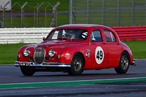Jaguar Classic Challenge Prints: CJ10 1683 Benjit Dhesi, Jaguar Mk1 Saloon