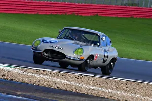 Jaguar Classic Challenge Prints: CJ10 1691 Oliver Bryant, Jaguar E-Type FHC
