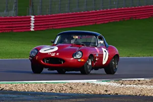 Jaguar Classic Challenge Prints: CJ10 1709 Mark Donnor, Andrew Smith, Jaguar E-Type semi-lightweight