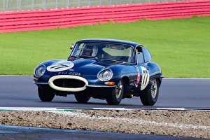 Jaguar Classic Challenge Prints: CJ10 1718 Guy Ziser, Will Arif, Jaguar E-Type FHC