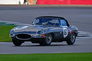 Jaguar Classic Challenge Prints: CJ10 1724 Andrew Moore, Jaguar E-Type